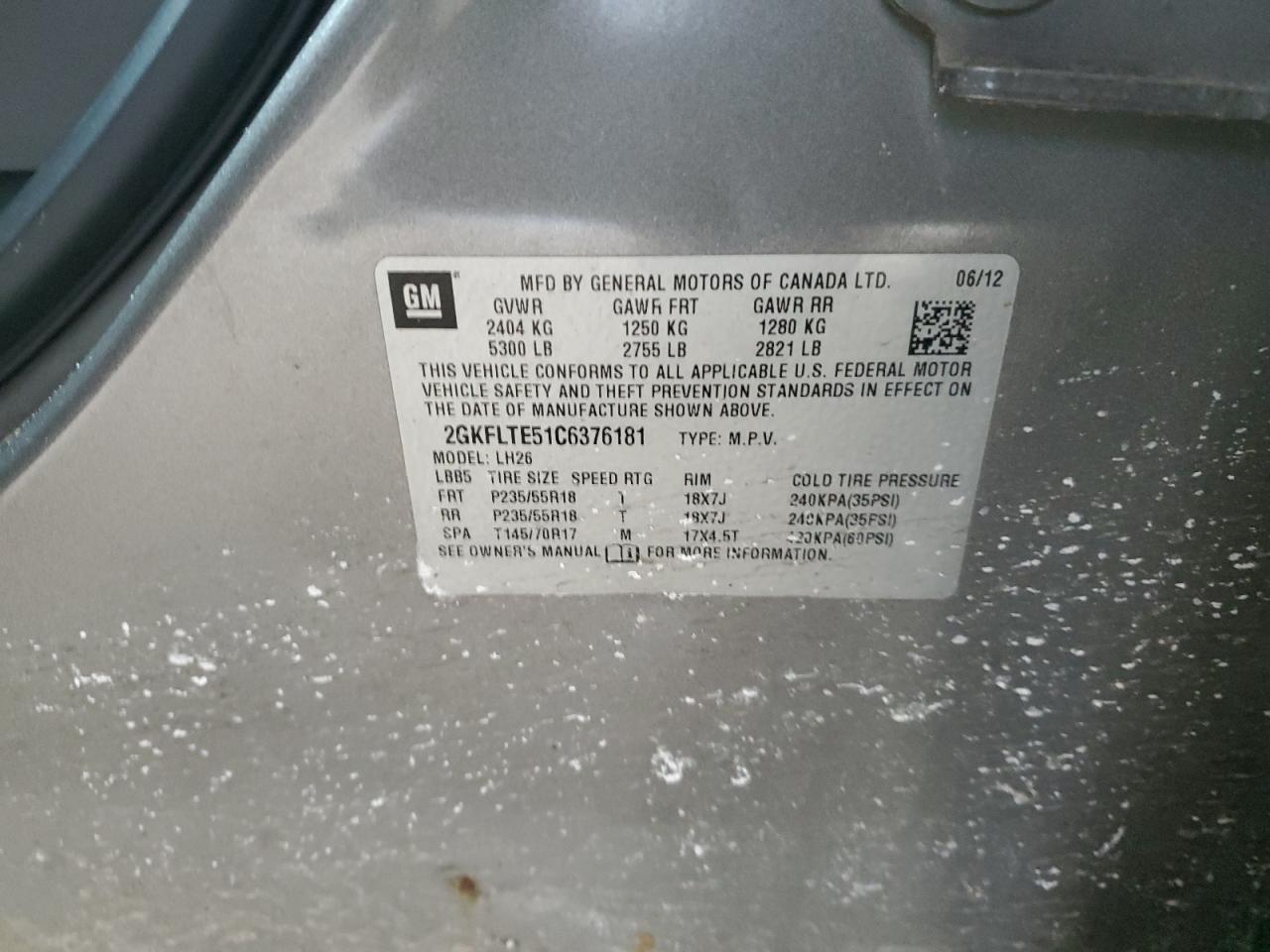 2012 GMC Terrain - Image 13