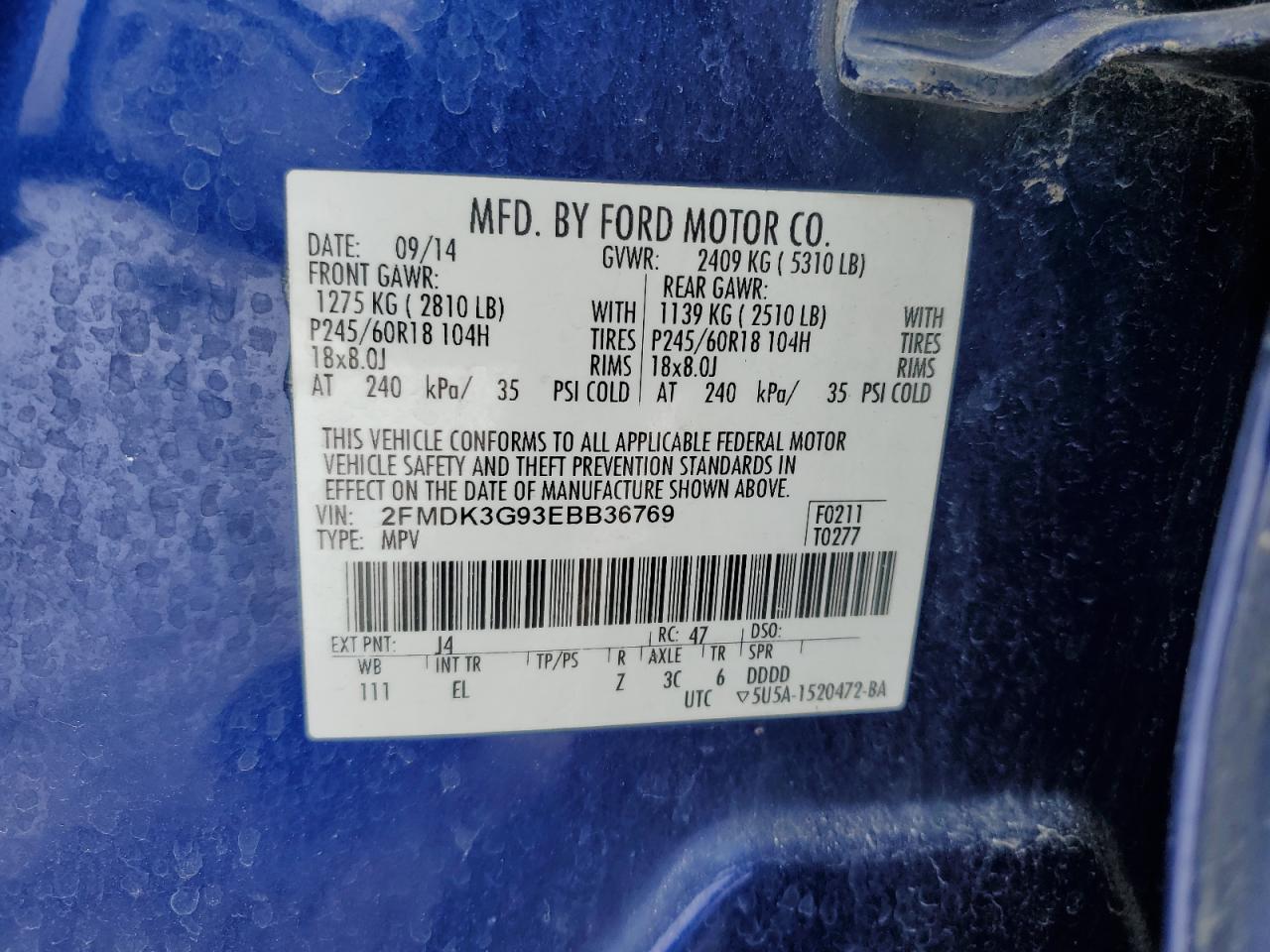 2014 Ford Edge - Image 13