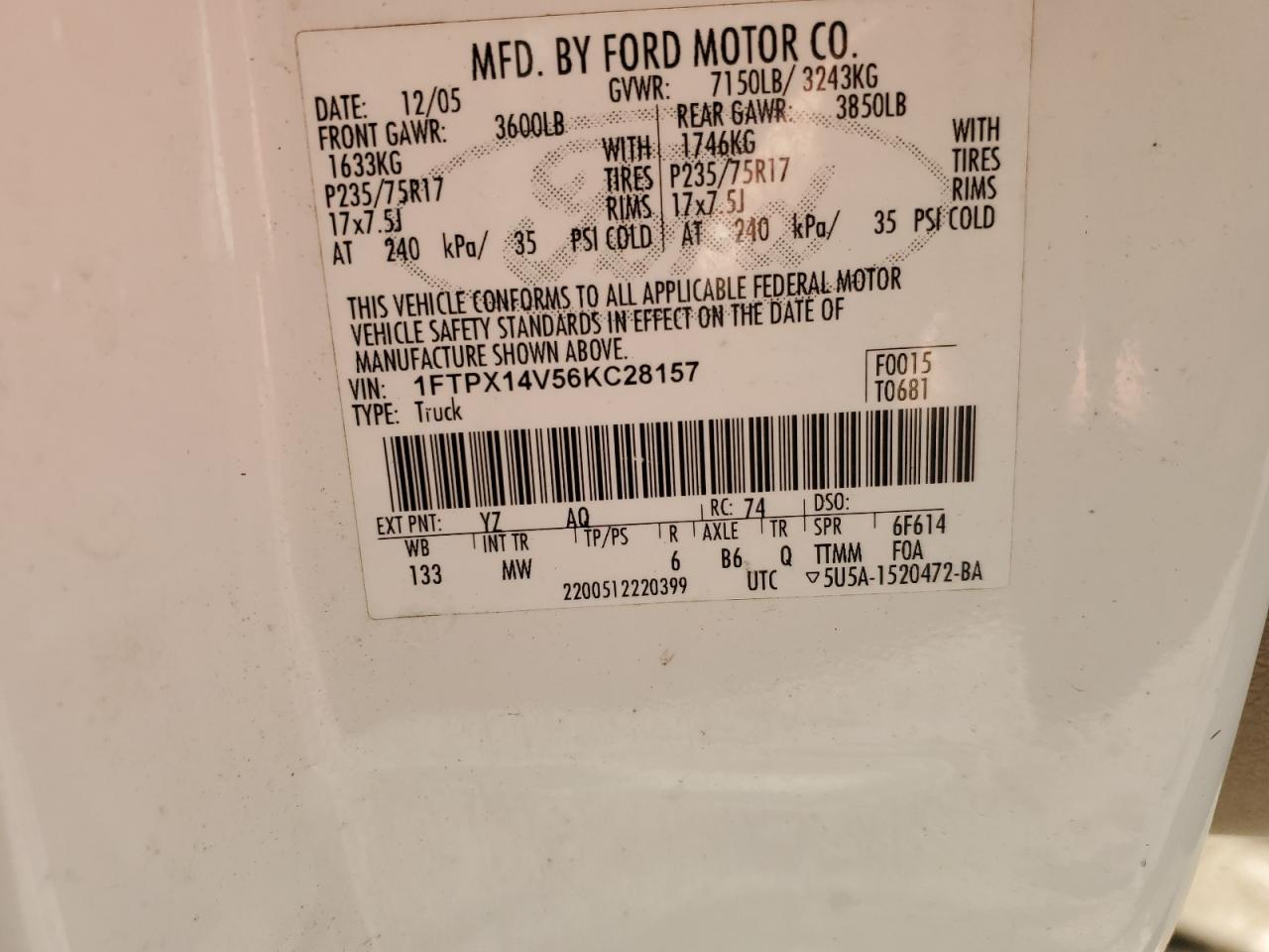 2006 Ford F-150 - Image 12