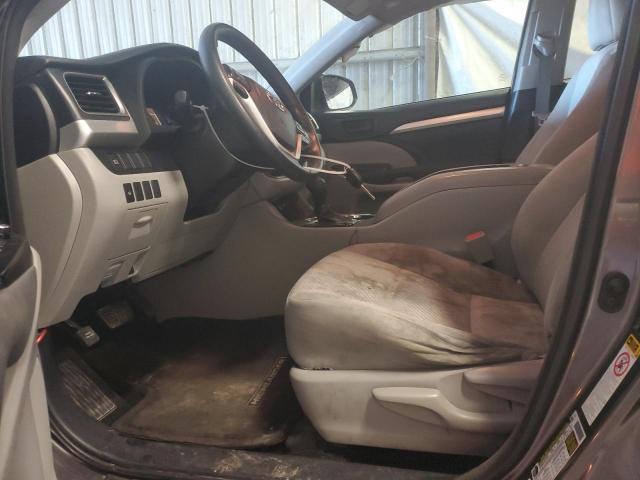  TOYOTA HIGHLANDER 2018 Gray