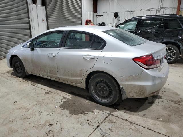  HONDA CIVIC 2014 Srebrny