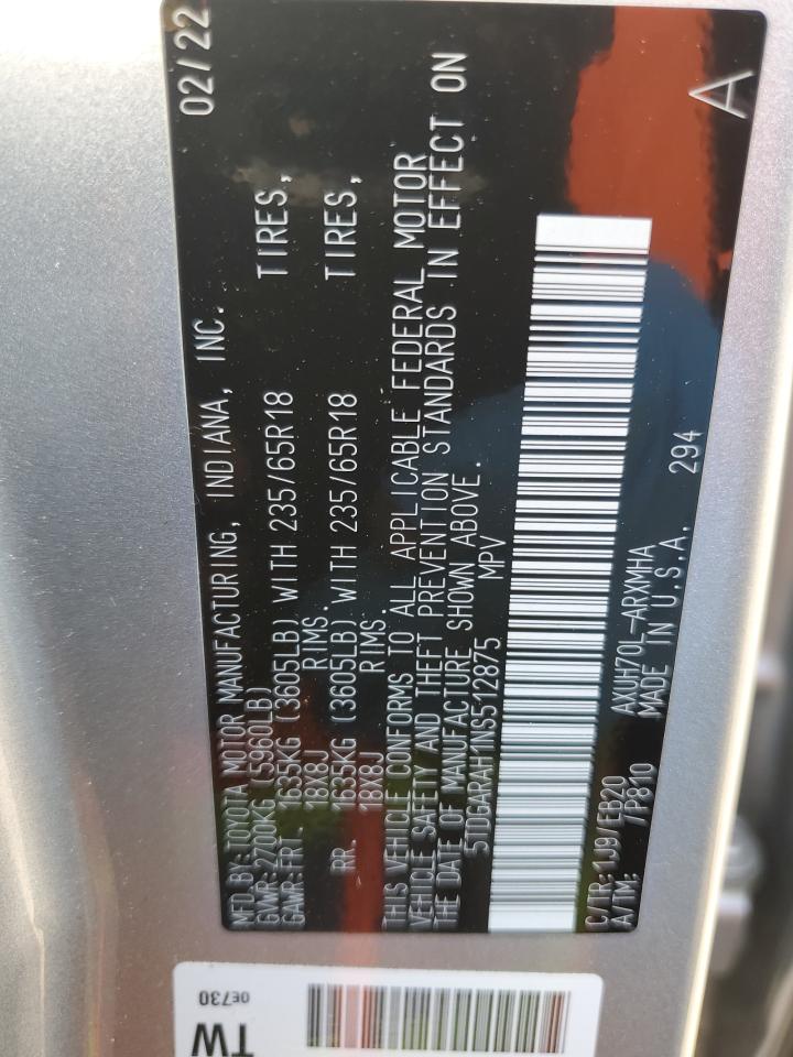 2022 Toyota Highlander - Image 13