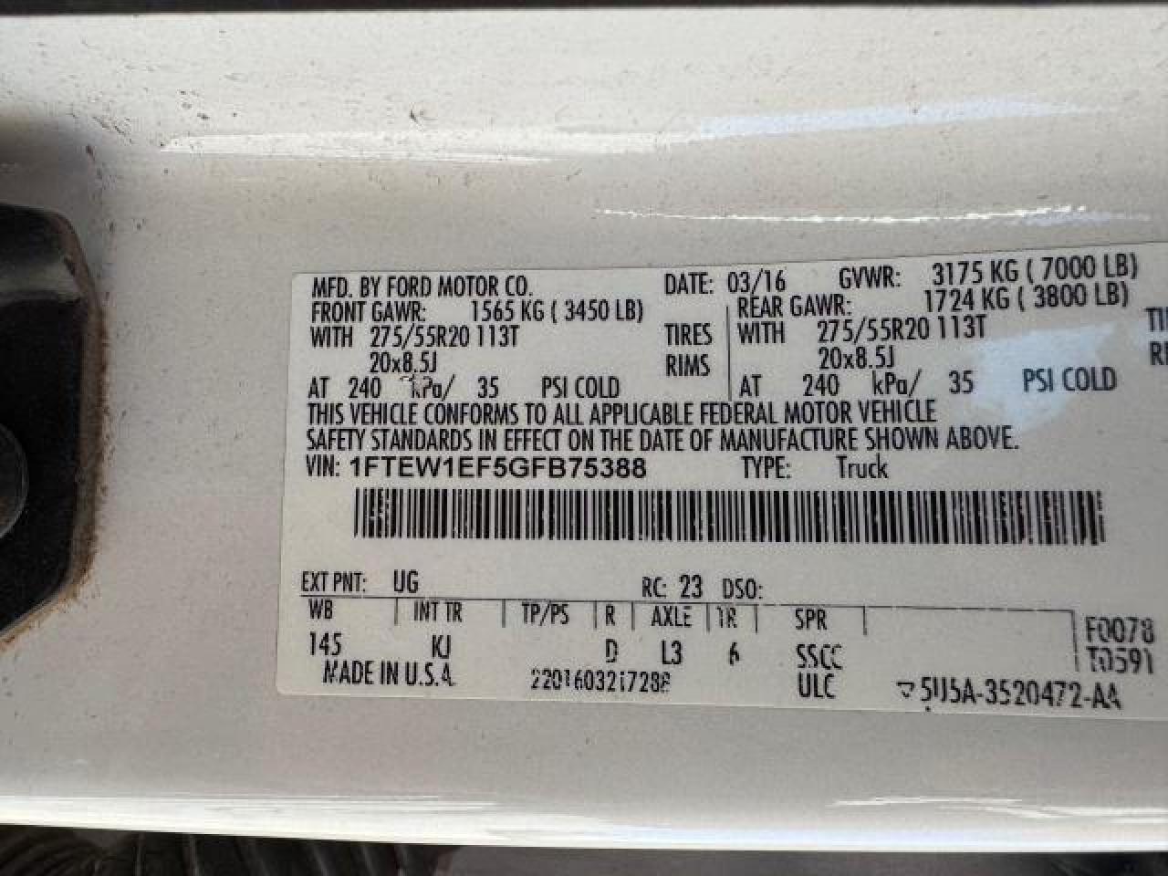 2016 Ford F-150 - Image 10