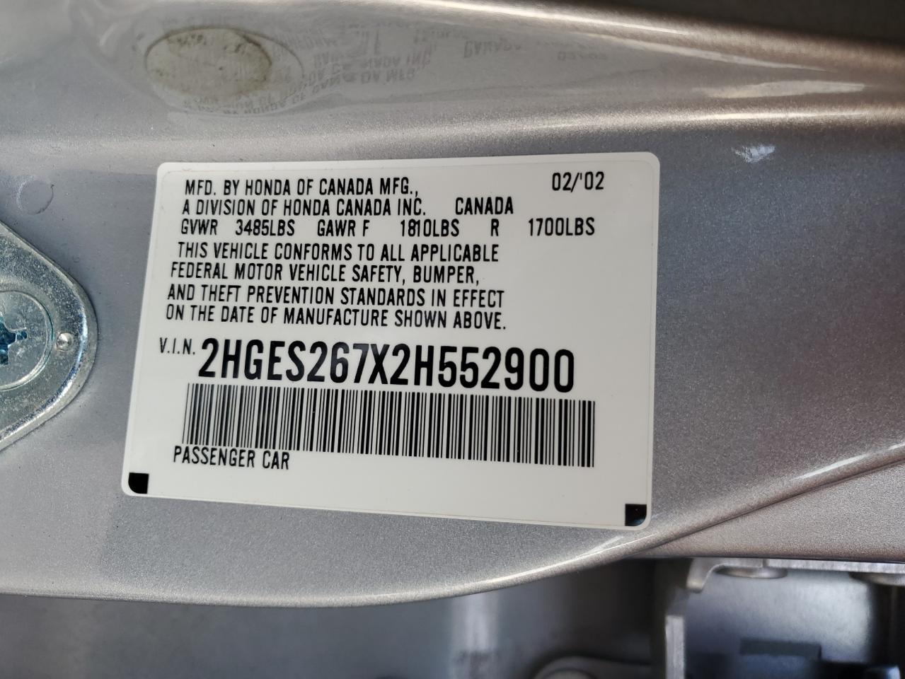 2002 Honda Civic - Image 12