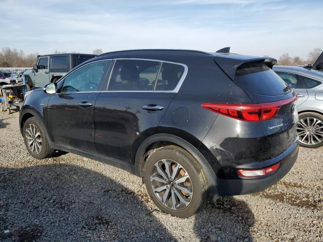  KIA SPORTAGE 2019 Чорний