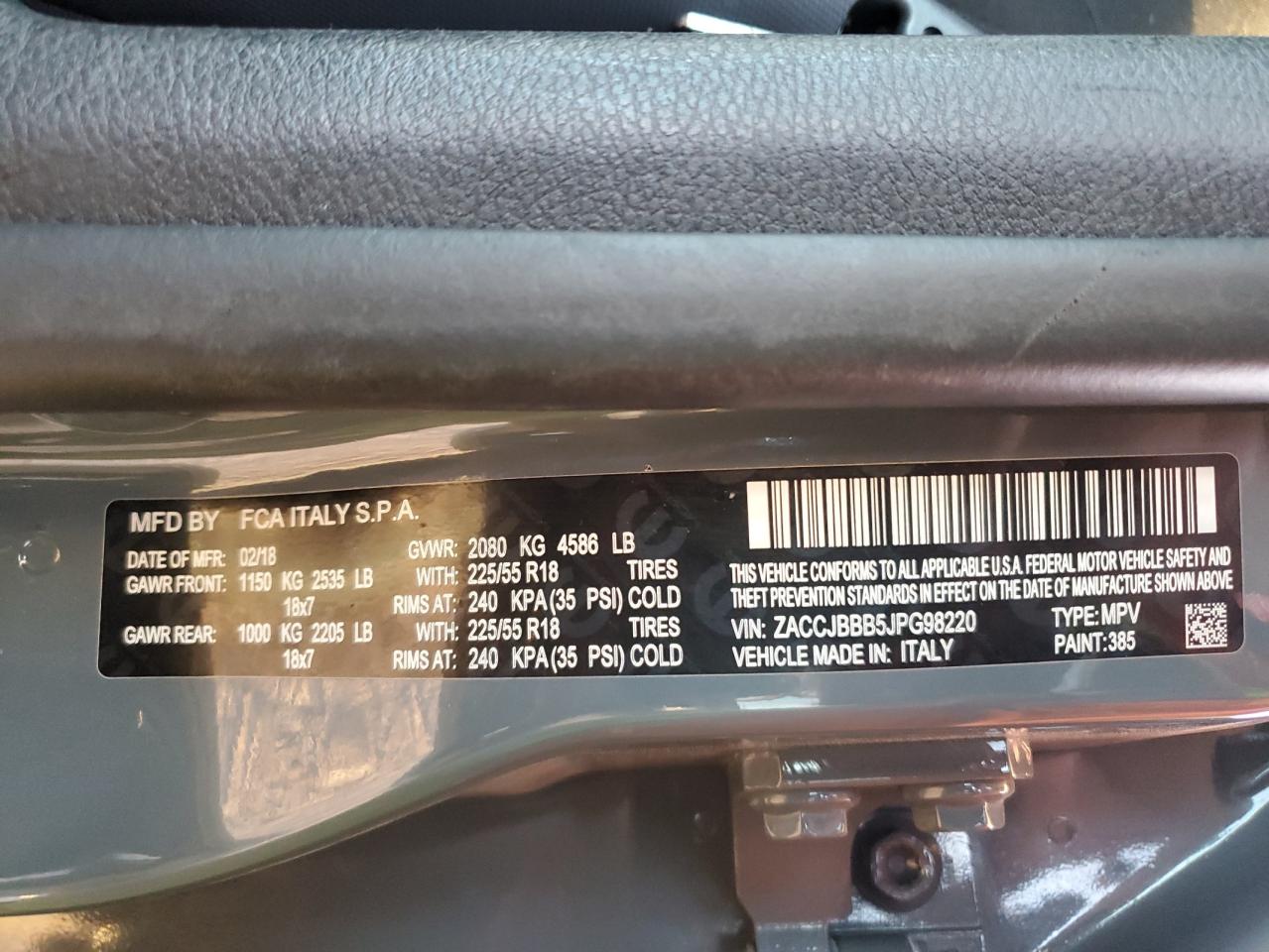 2018 Jeep Renegade - Image 13