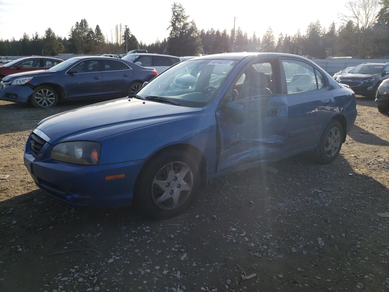 2006 Hyundai Elantra Gls de vânzare în Graham, WA - Side
