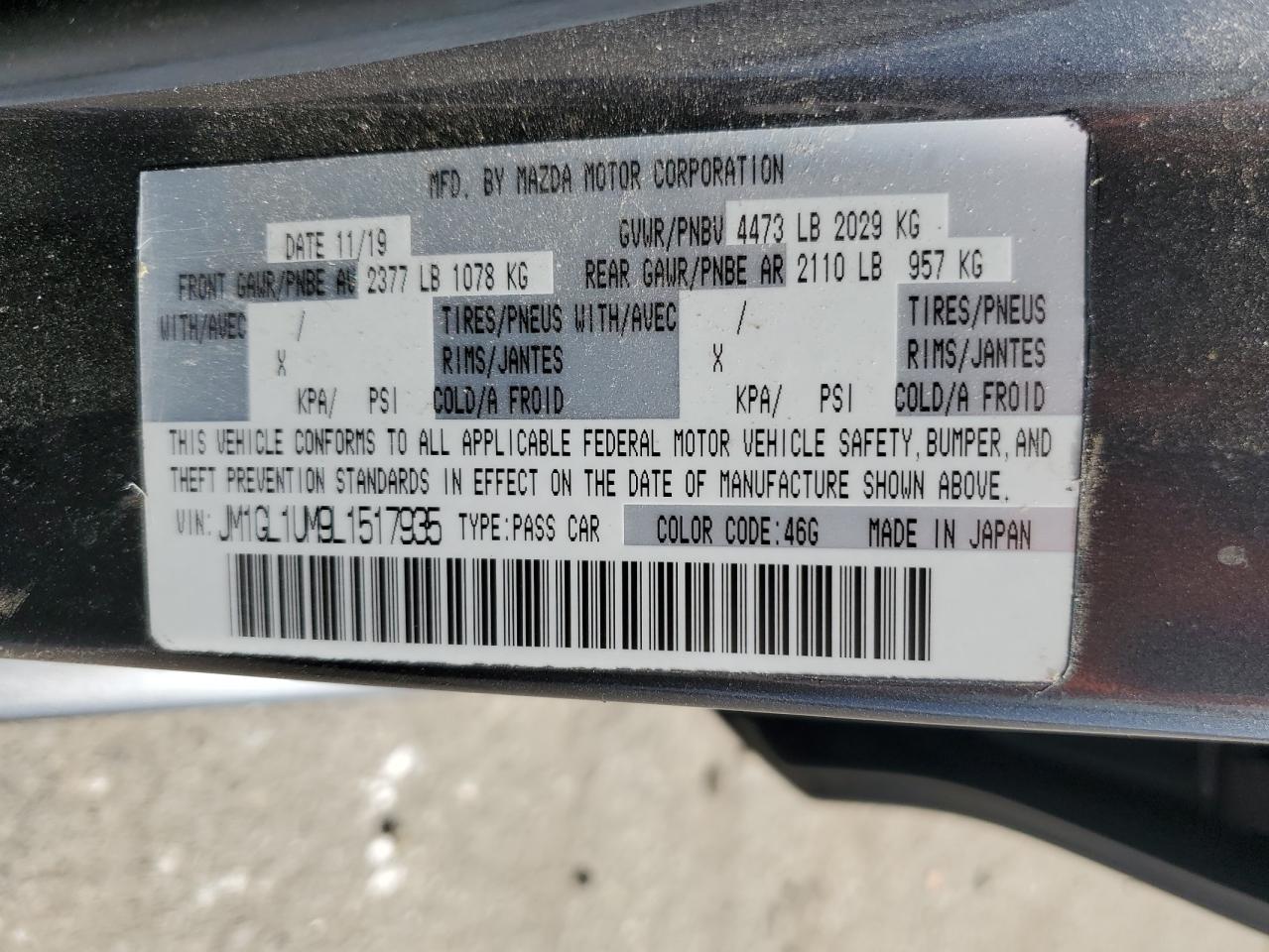 2020 Mazda 6 - Image 13