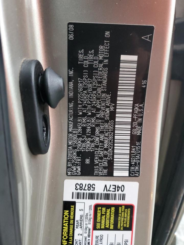 2008 Toyota Sienna - Image 14
