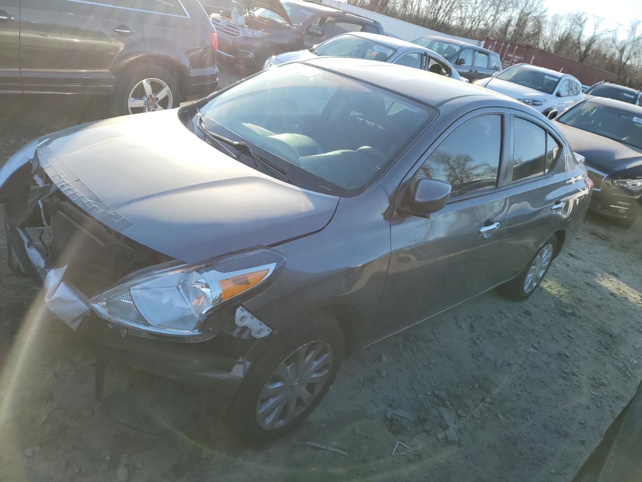 2019 Nissan Versa S იყიდება Baltimore-ში, MD - Front End