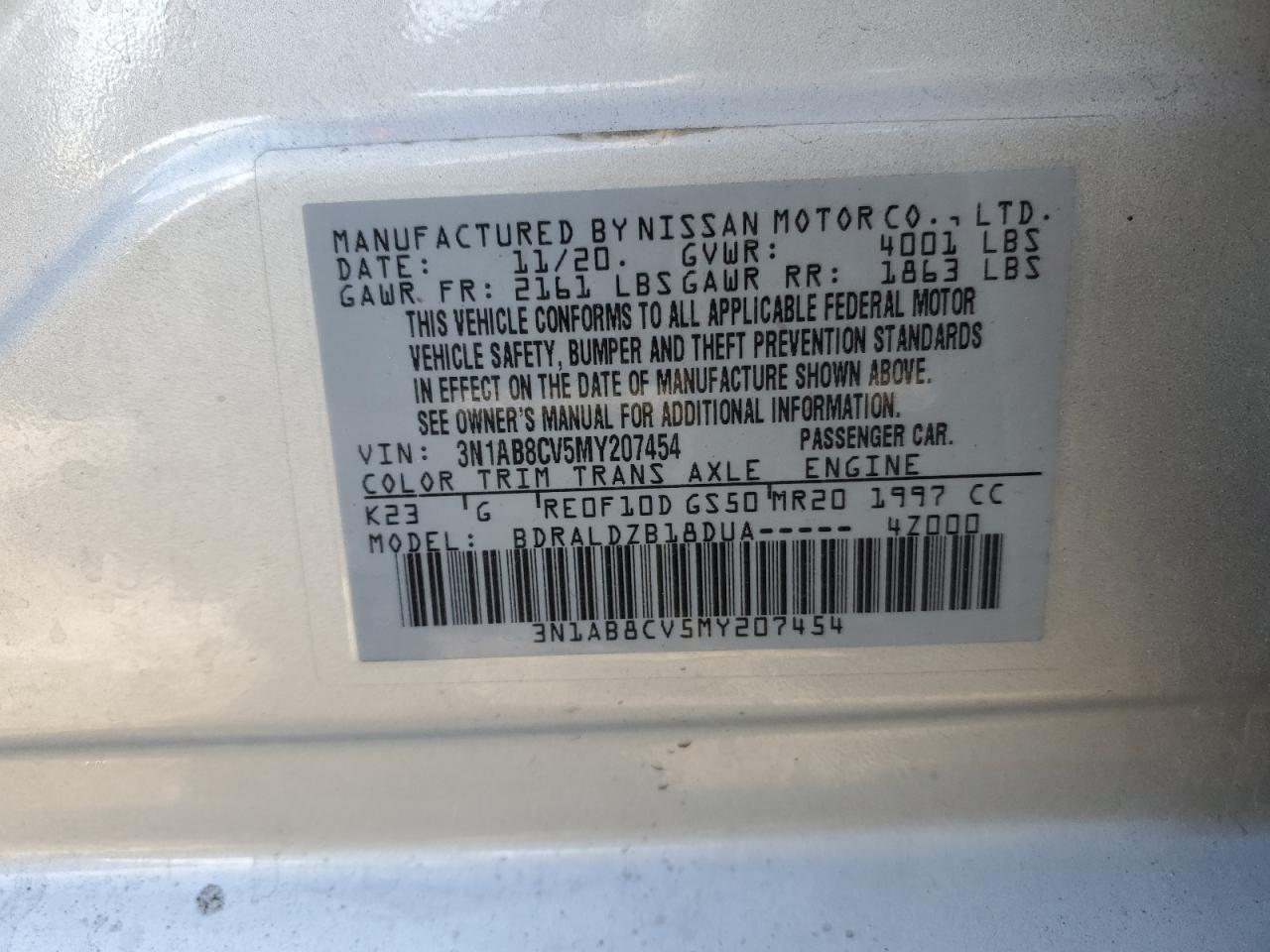 2021 Nissan Sentra - Image 12