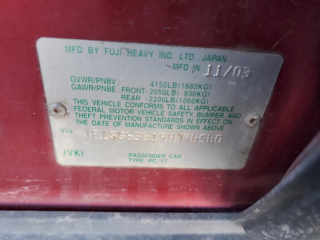 2004 Subaru Forester - Image 13