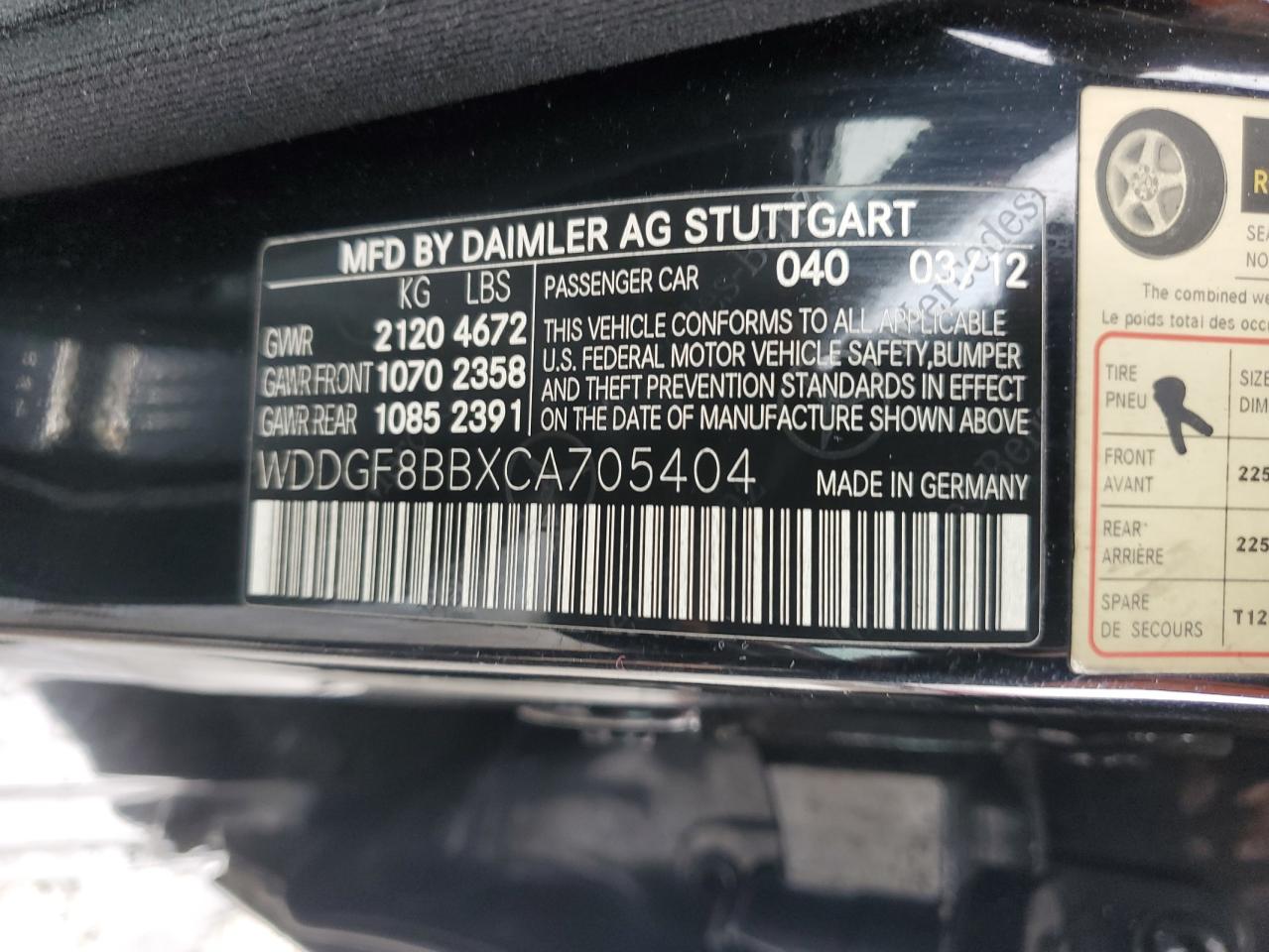 2012 Mercedes-Benz C-klasse - Image 12