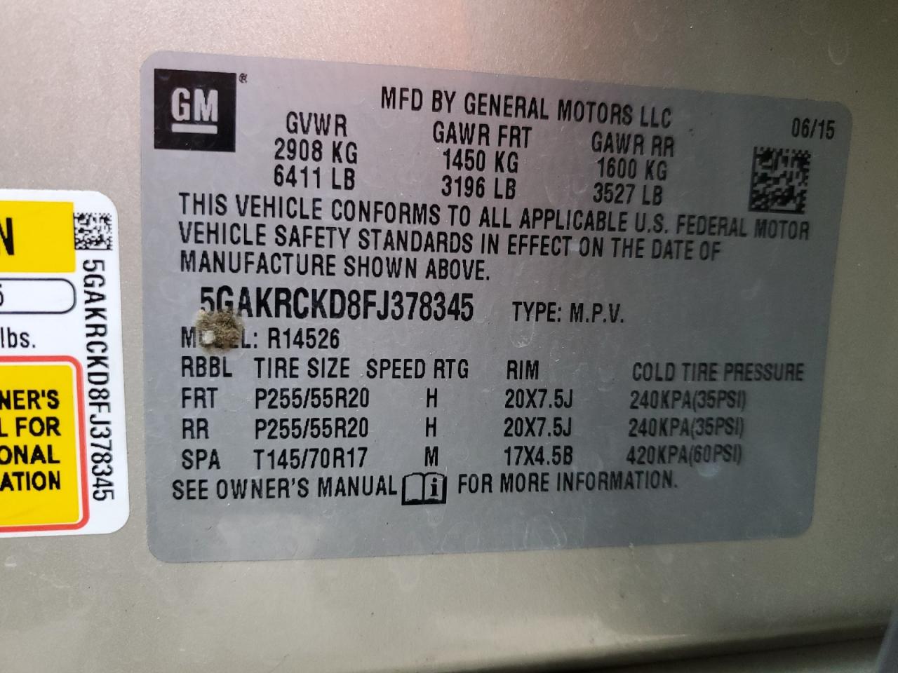 2015 Buick Enclave - Image 16