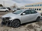 2019 Toyota Corolla L na sprzedaż w Littleton, CO - Front End