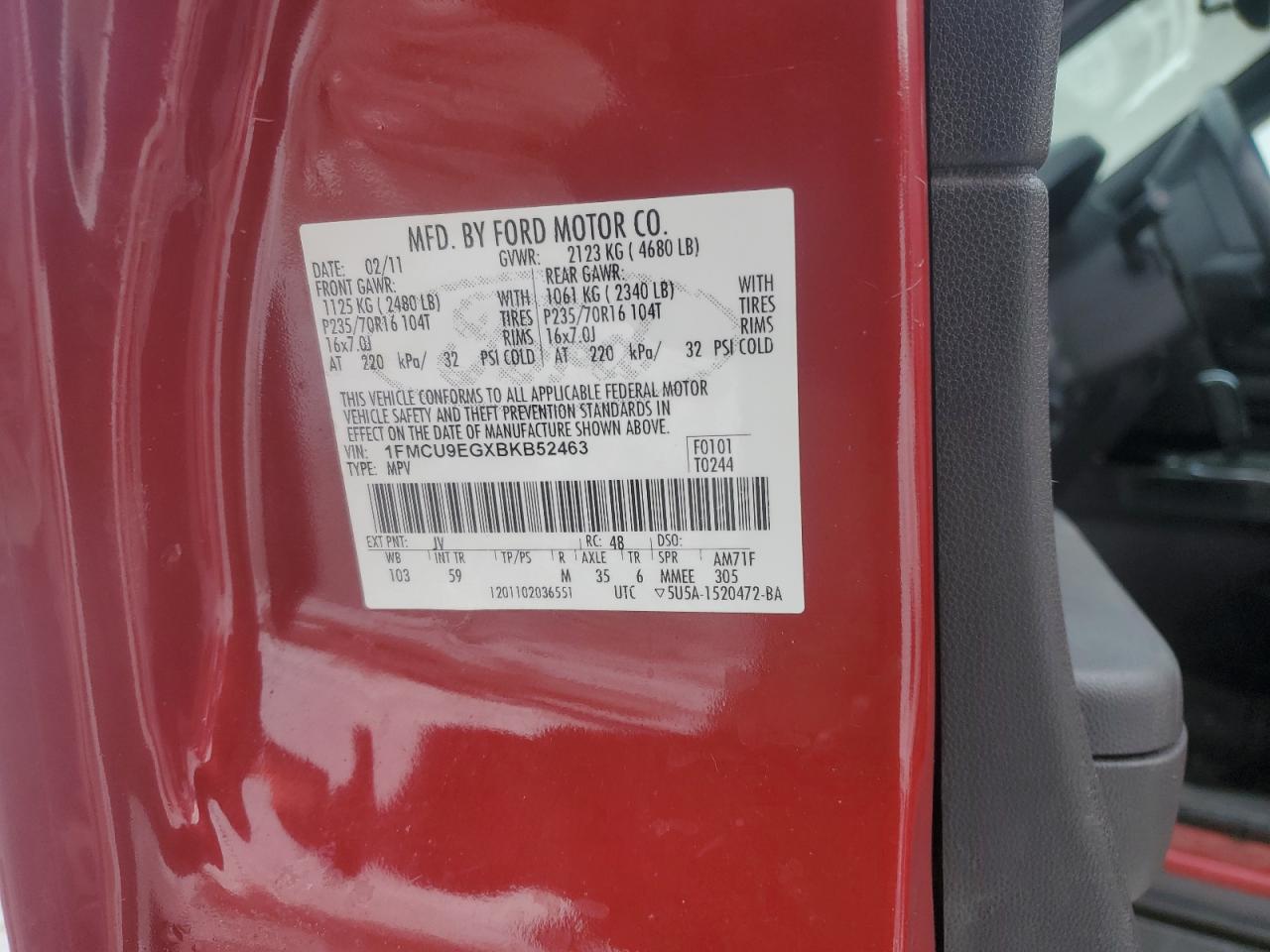 2011 Ford Escape - Image 13