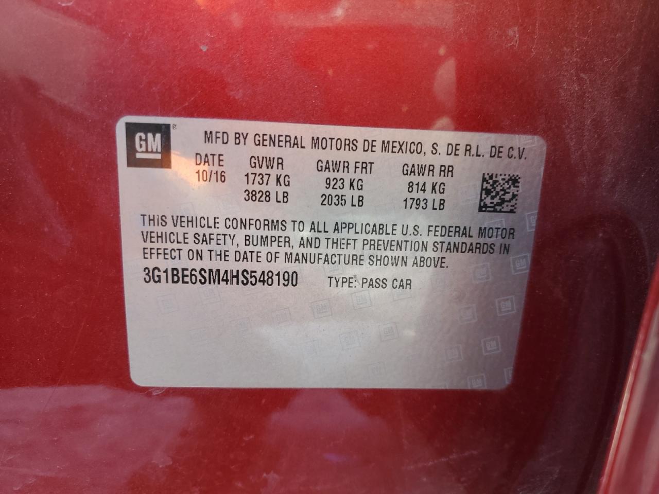 2017 Chevrolet Cruze - Image 13