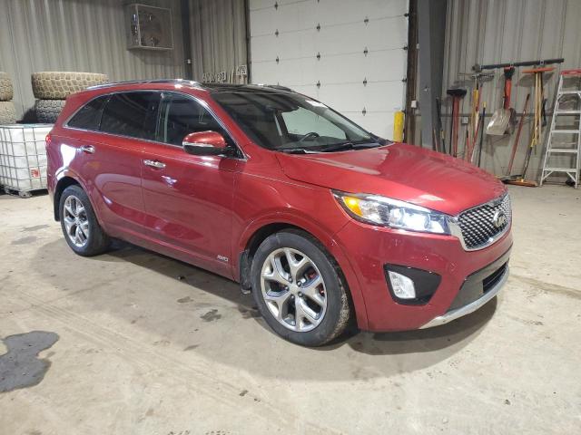  KIA SORENTO 2017 Красный
