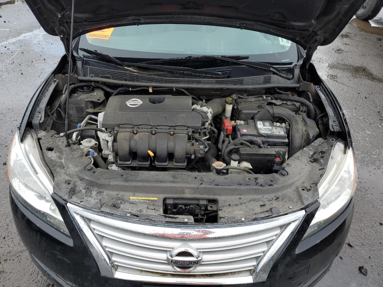 2015 Nissan Sentra S VIN: 3N1AB7APXFY222114 Lot: 44333745