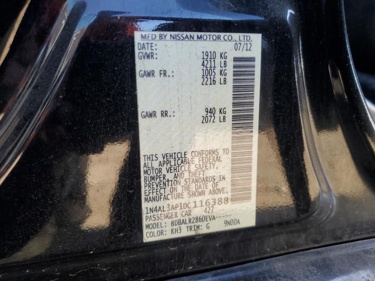 2013 Nissan Altima - Image 14