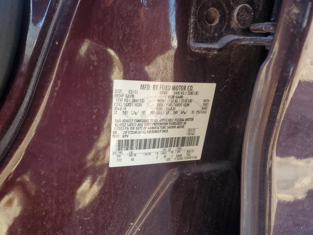 2011 Ford Edge - Image 12