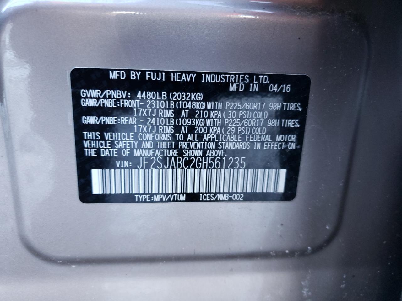 2016 Subaru Forester - Image 13