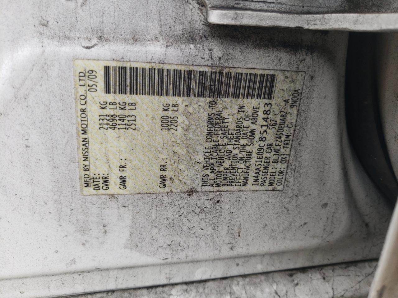 2009 Nissan Maxima - Image 12