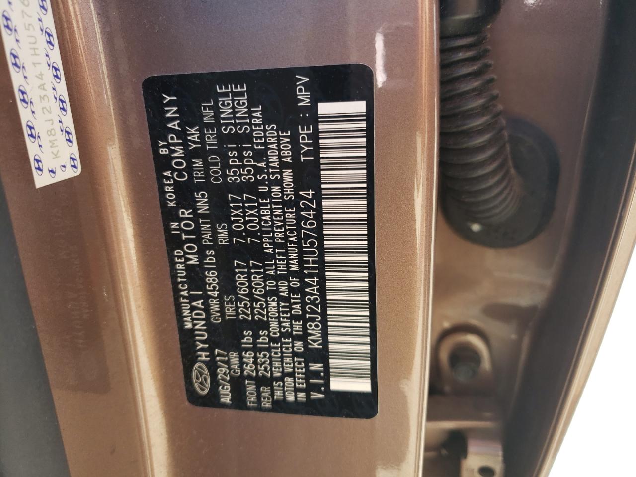 2017 Hyundai Tucson - Image 12