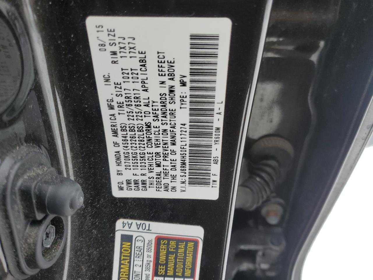2015 Honda CR-V - Image 13