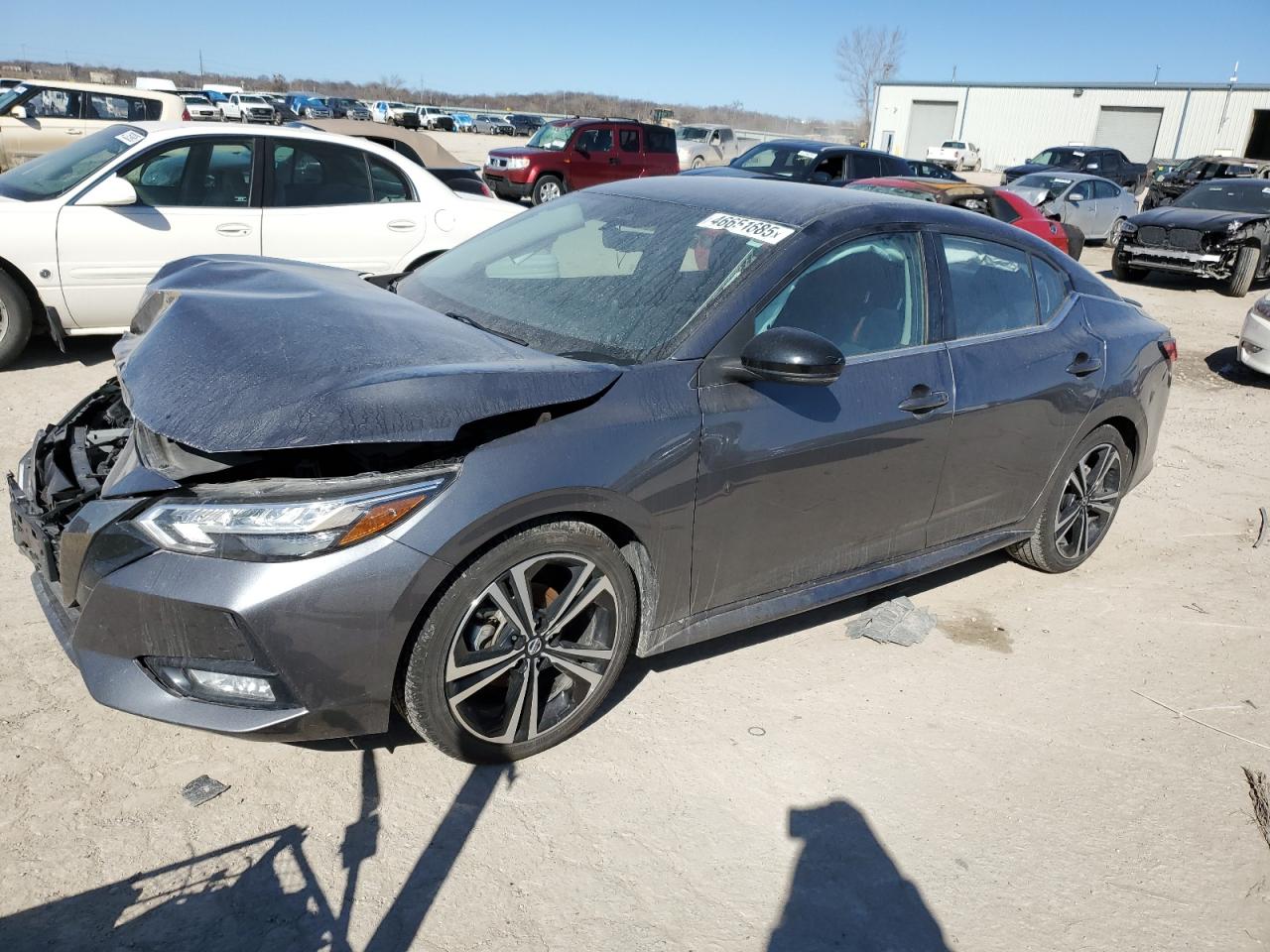 2022 Nissan Sentra Sr for Sale in Kansas City, KS - Front End