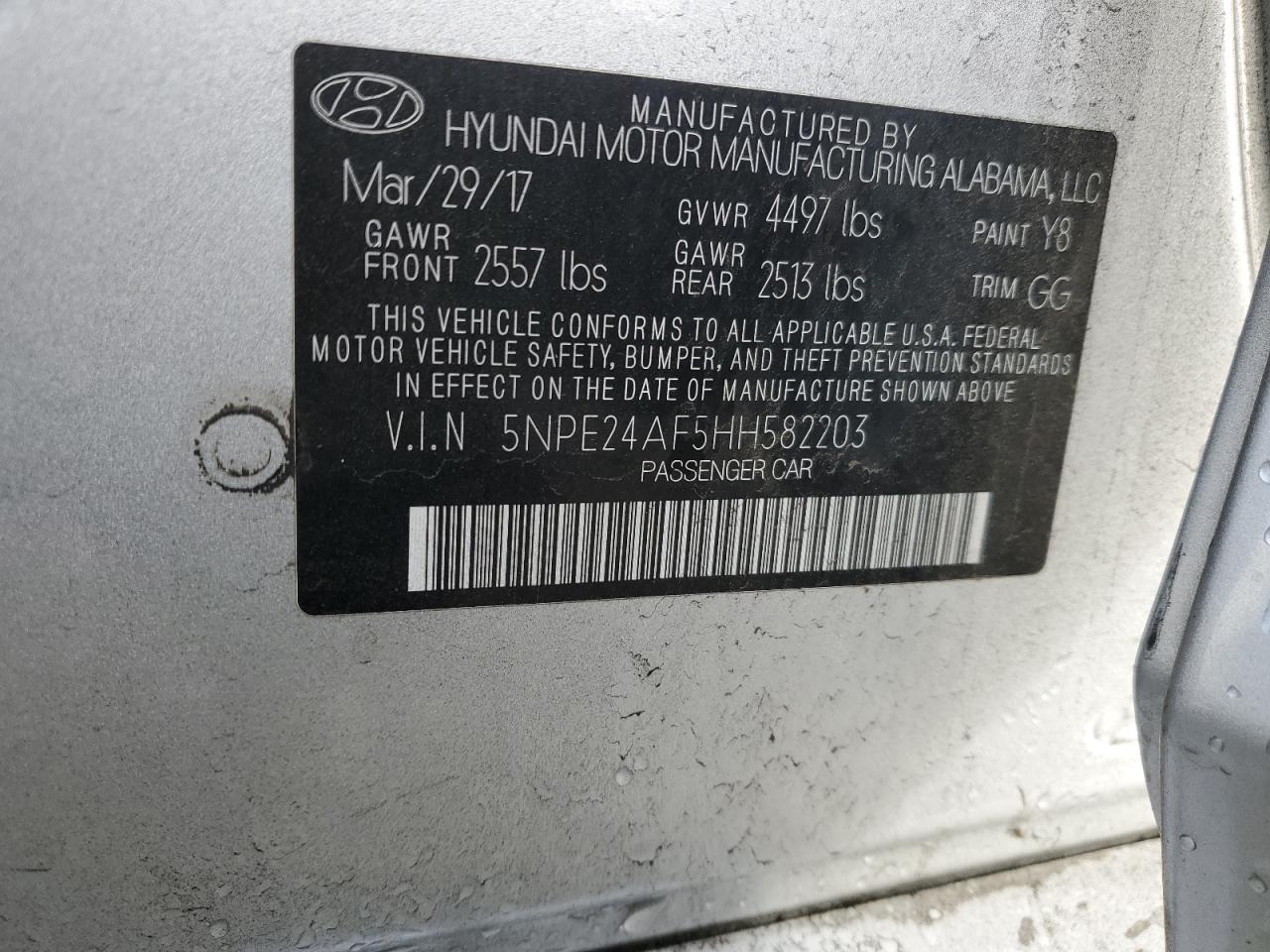 2017 Hyundai Sonata - Image 12