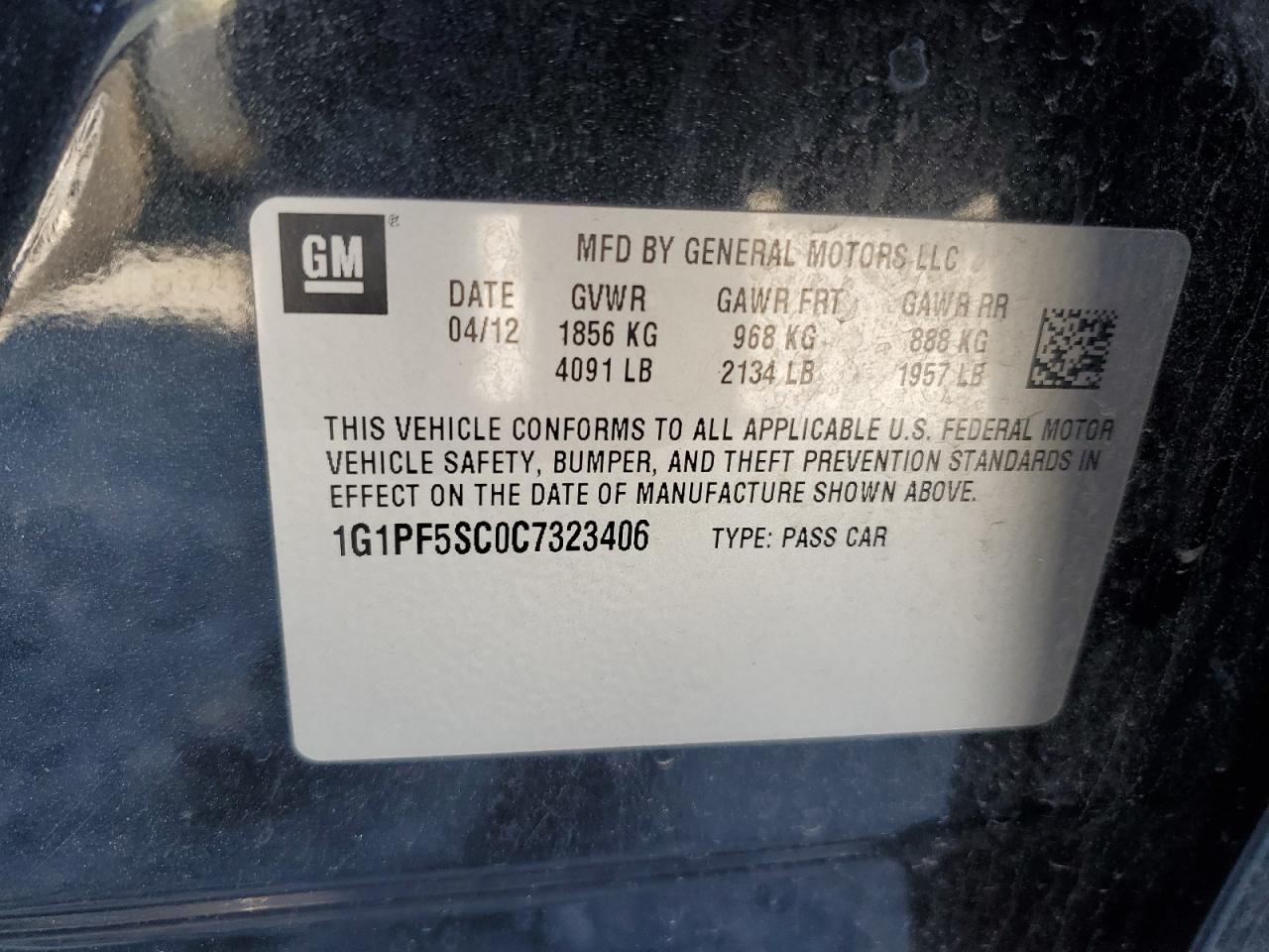 2012 Chevrolet Cruze - Image 12