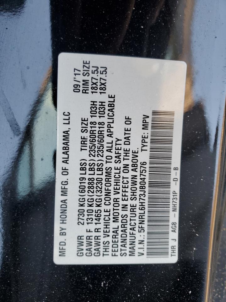 2018 Honda Odyssey - Image 13