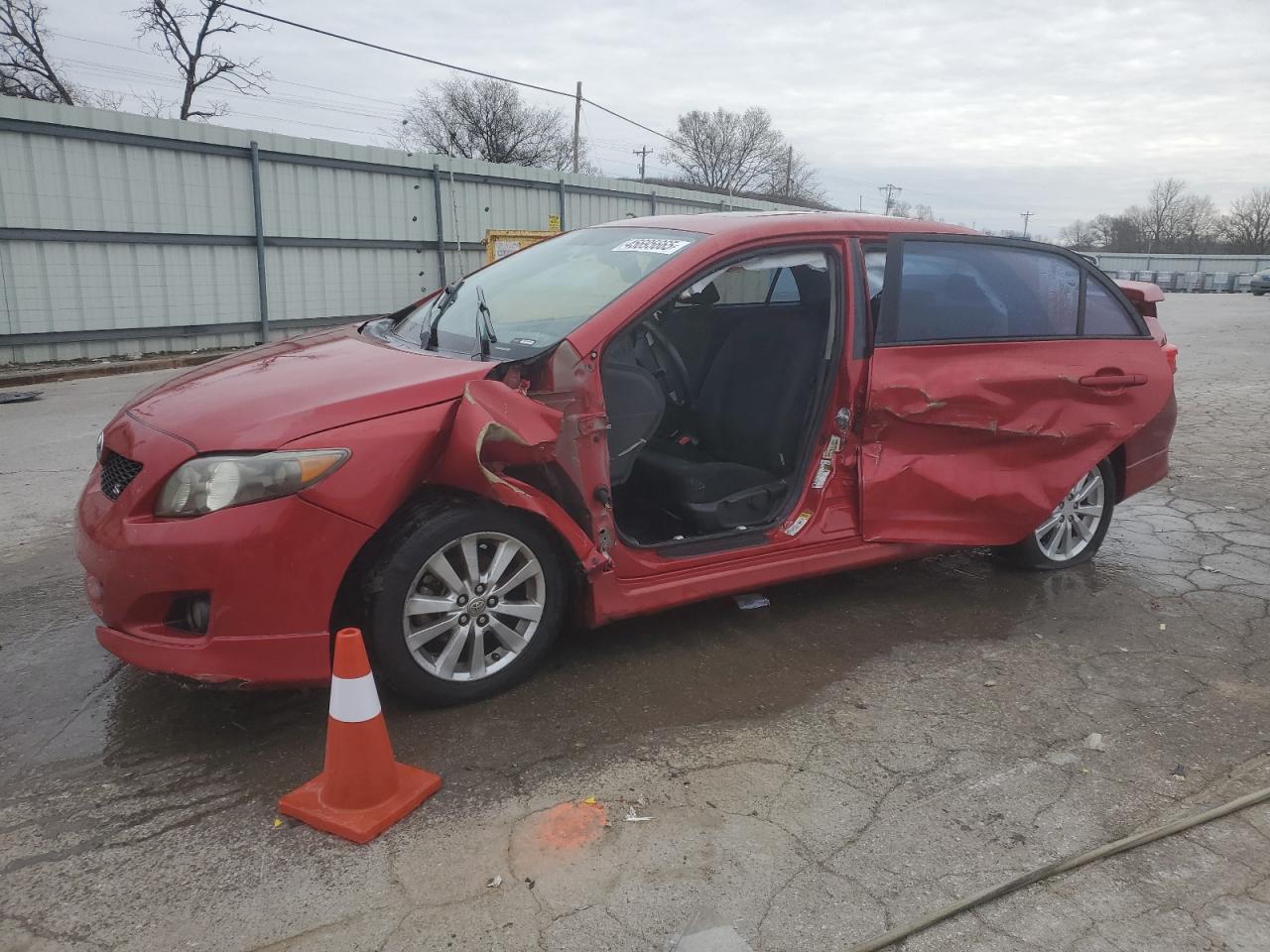 2010 Toyota Corolla Base de vânzare în Lebanon, TN - Side