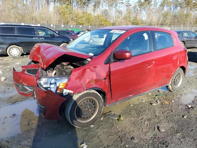  MITSUBISHI MIRAGE 2019 Czerwony