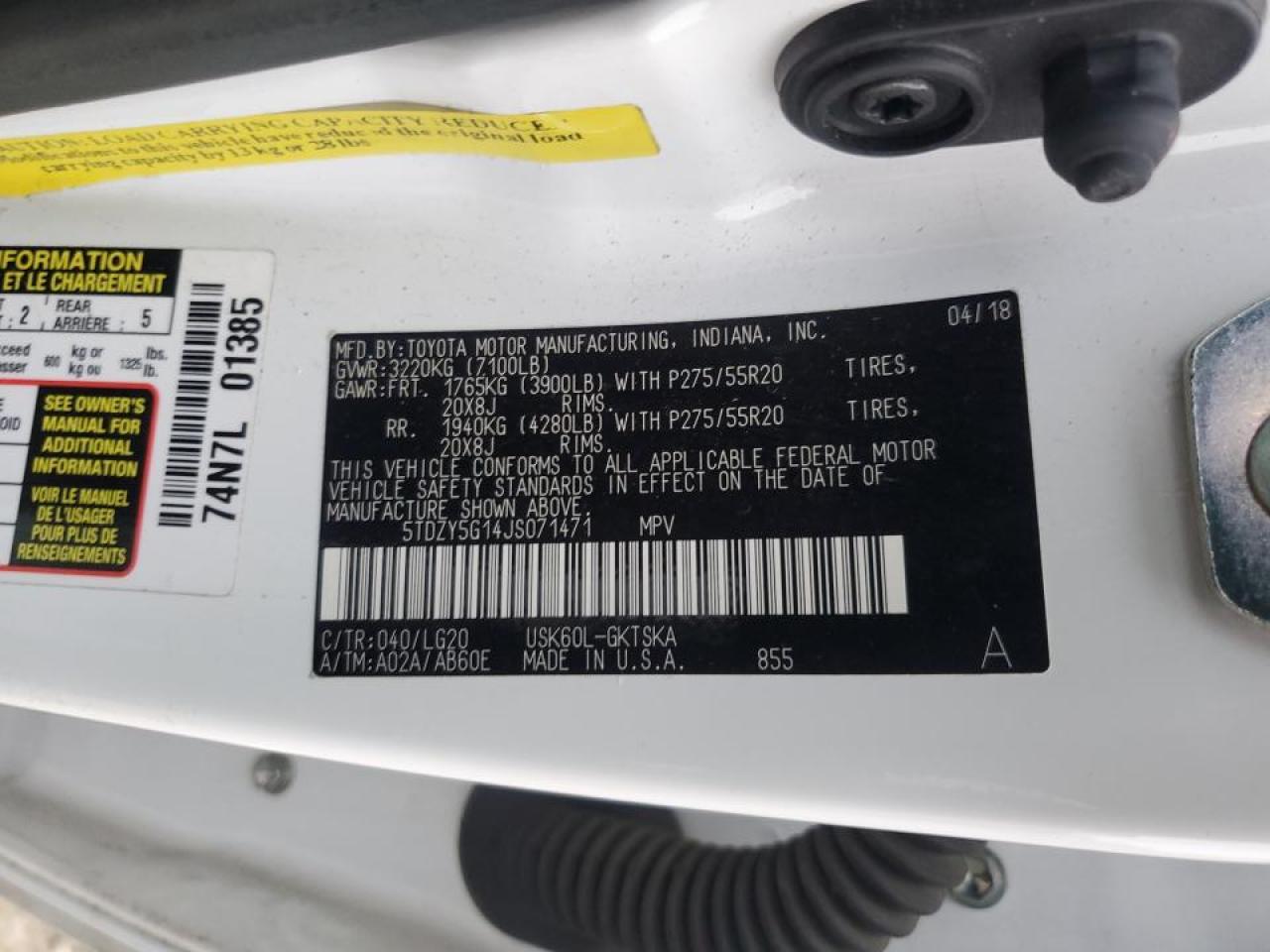 2018 Toyota Sequoia - Image 15