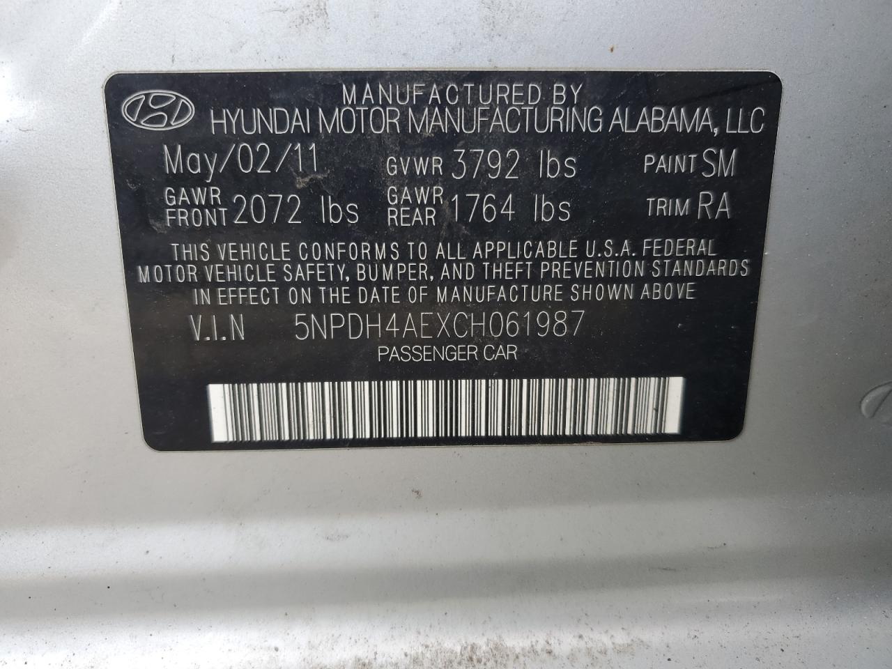 2012 Hyundai Elantra - Image 12