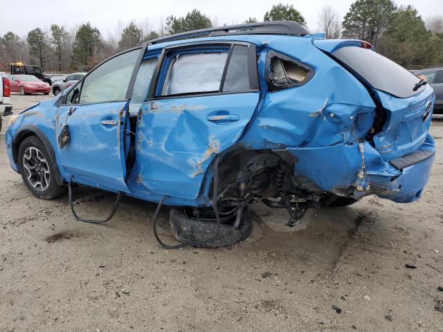  SUBARU CROSSTREK 2016 Синий
