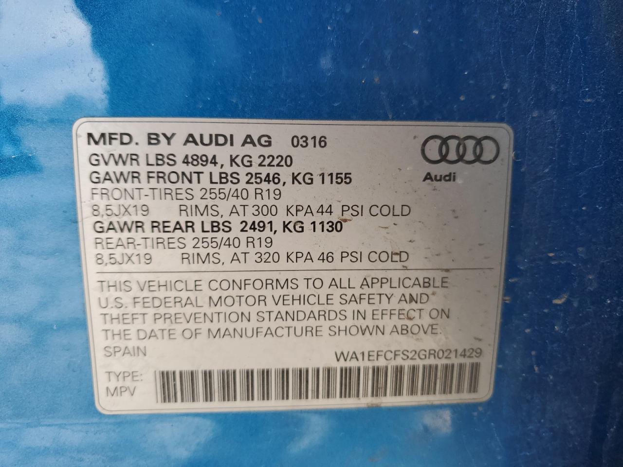 2016 Audi Q3 - Image 13