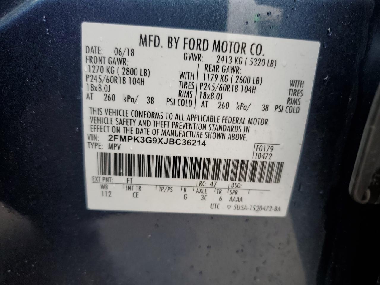 2018 Ford Edge - Image 13