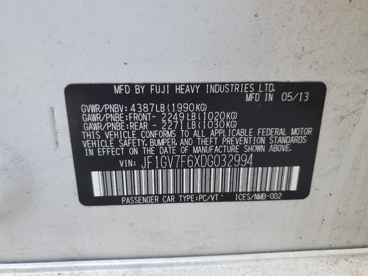2013 Subaru WRX - Image 12