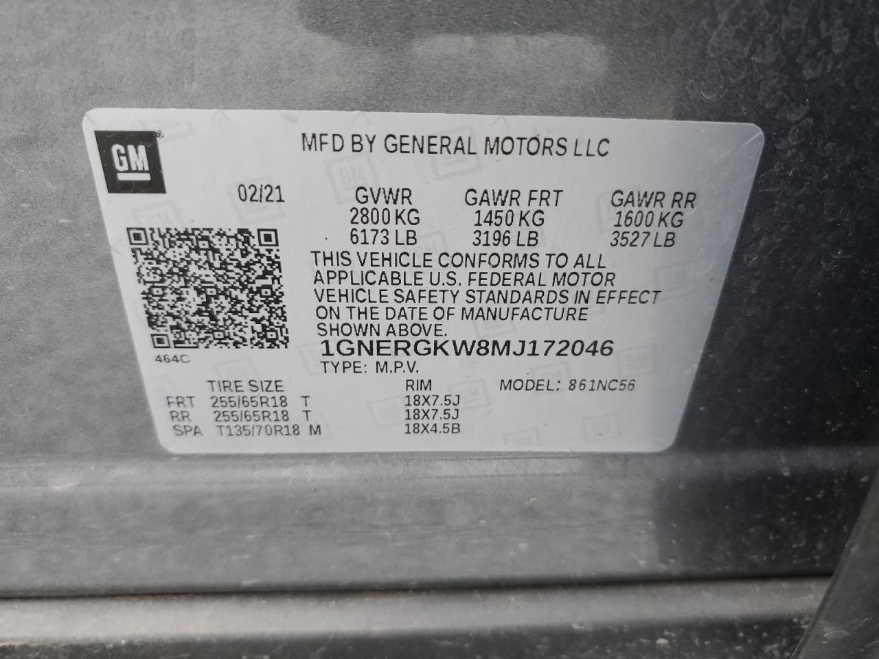 2021 Chevrolet Traverse - Image 13