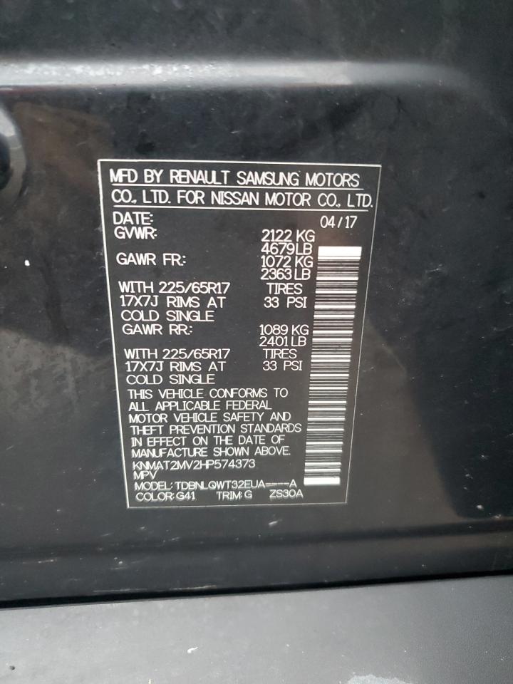 2017 Nissan Rogue - Image 16