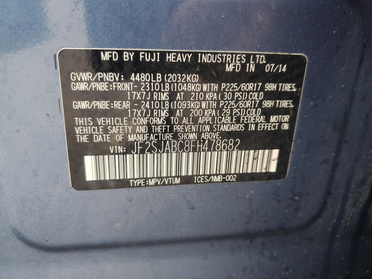 2015 Subaru Forester - Image 14