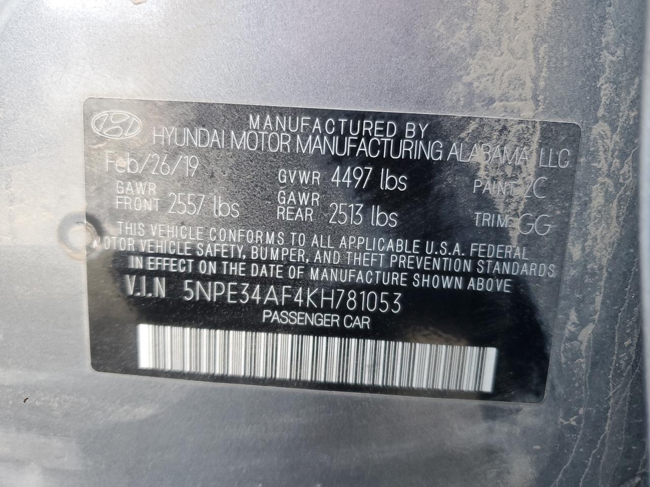 2019 Hyundai Sonata - Image 14