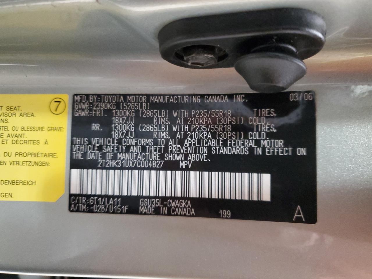 2007 Lexus RX - Image 13