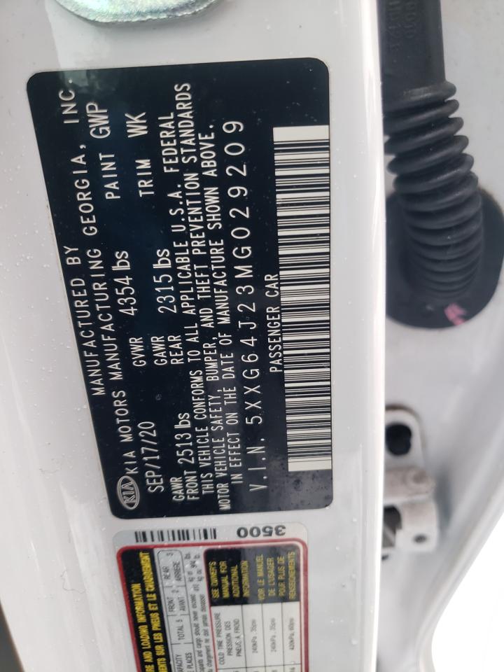 2021 Kia K5 Gt Line VIN: 5XXG64J23MG029209 Lot: 47012625