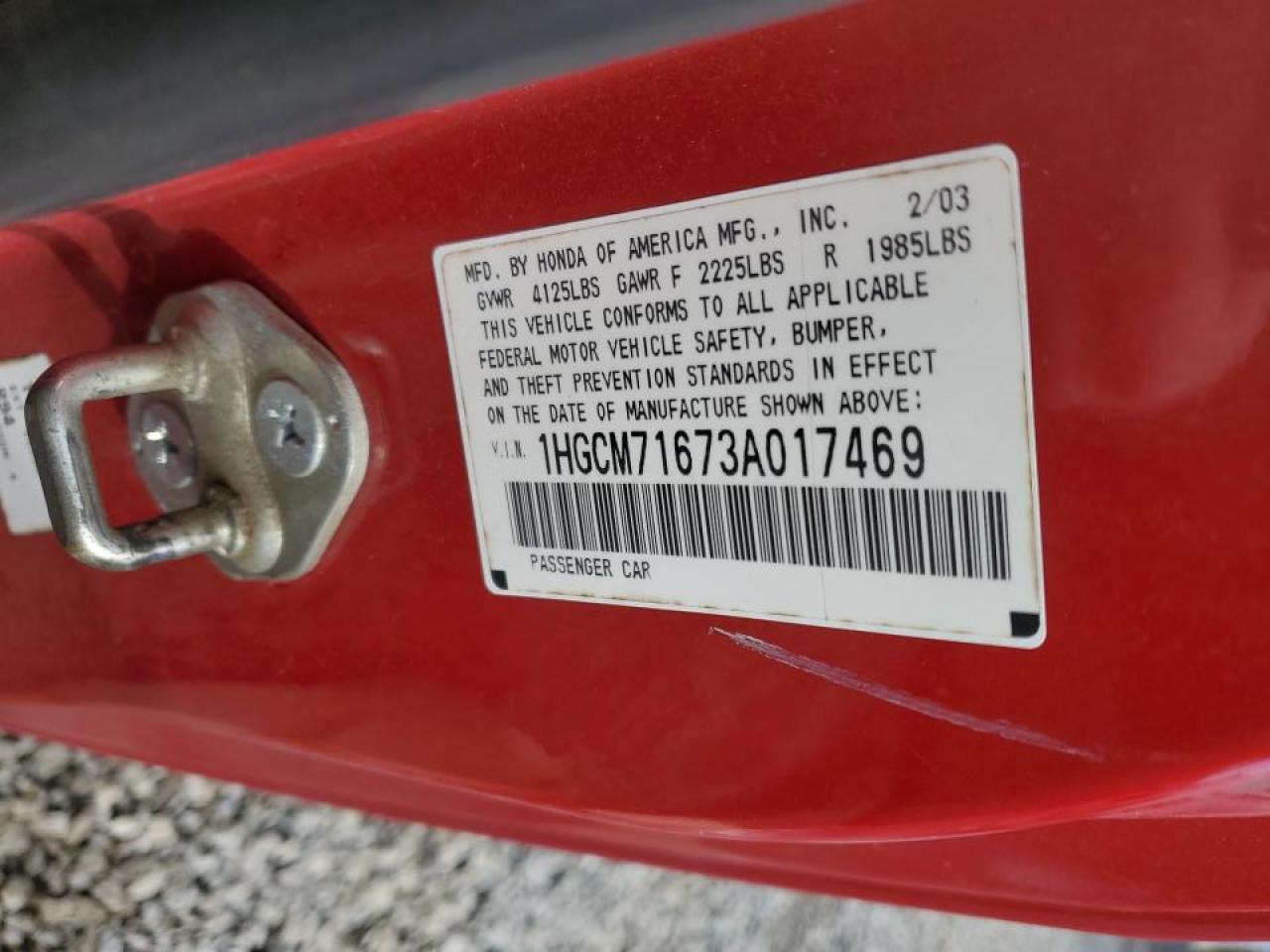 2003 Honda Accord - Image 12