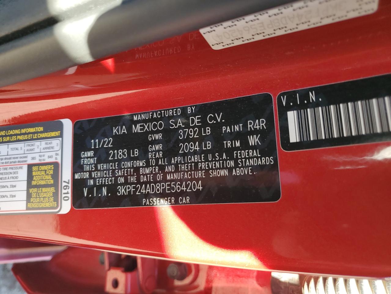 2023 Kia Forte - Image 12