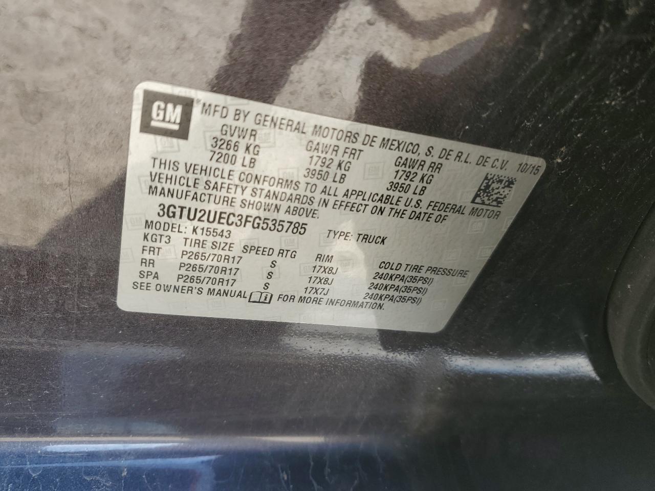 2015 GMC Sierra - Image 15